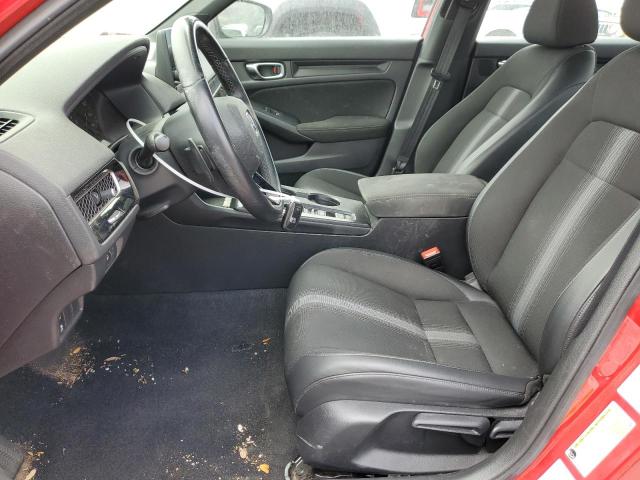 2HGFE2F59NH530868 - 2022 HONDA CIVIC SPORT წითელი ფოტო 7