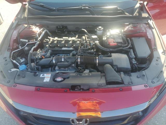 1HGCV1F36LA800744 - 2020 HONDA ACCORD SPORT RED photo 11