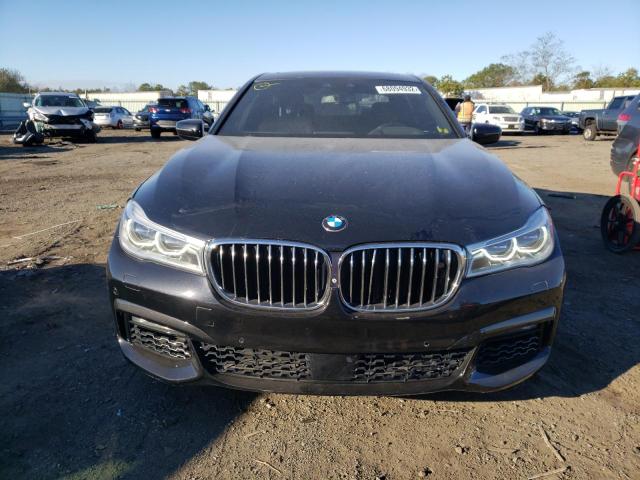 WBA7F2C52GG417845 - 2016 BMW 750 XI BLACK photo 5