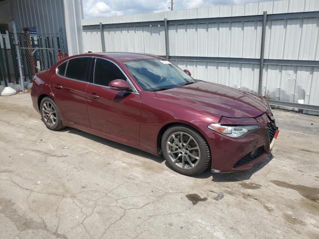 ZARFAEBN5J7565128 - 2018 ALFA ROMEO GIULIA ბურგუნდია ფოტო 4