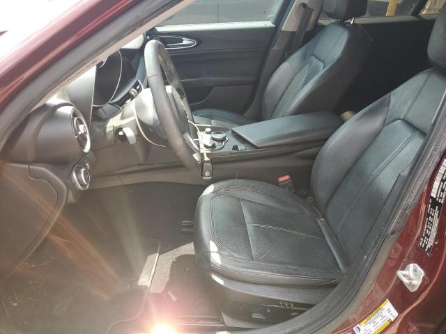 ZARFAEBN5J7565128 - 2018 ALFA ROMEO GIULIA ბურგუნდია ფოტო 7