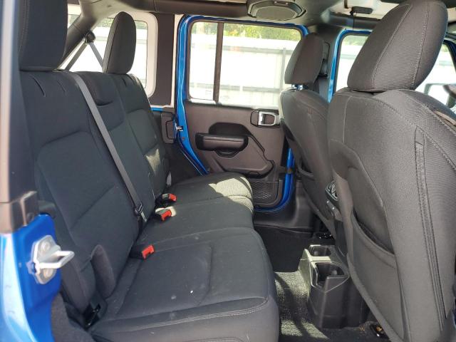 1C4HJXDN6MW714734 - 2021 JEEP WRANGLER UNLIMITED SPORT 蓝色 照片 11
