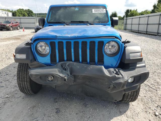 1C4HJXDN6MW714734 - 2021 JEEP WRANGLER UNLIMITED SPORT 蓝色 照片 5