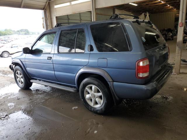 JN8AR07Y8XW381405 - 1999 NISSAN PATHFINDER LE Bleu photo 2