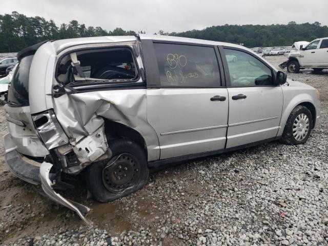 2A8HR44H88R726621 - 2008 CHRYSLER TOWN & COU LX SILVER photo 3