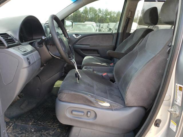 5FNRL38447B072340 - 2007 HONDA ODYSSEY EX BLUE photo 7