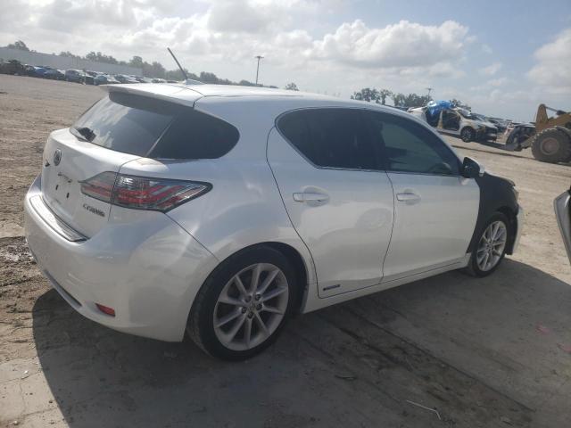 JTHKD5BH3D2130750 - 2013 LEXUS CT 200 WHITE photo 3