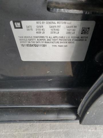 1G11E5SA7GU111391 - 2016 CHEVROLET MALIBU LIMITED LTZ Boz foto 12