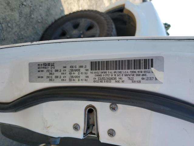 3C6UR5DL5HG606305 - 2017 RAM 2500 SLT WHITE photo 12