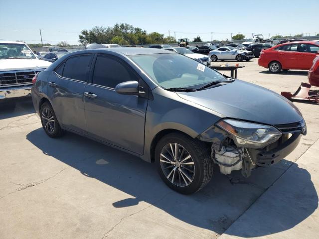 5YFBURHE5GP518655 - 2016 TOYOTA COROLLA L GRAY photo 4