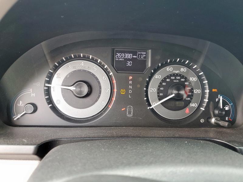 5FNRL5H66CB095027 - 2012 HONDA ODYSSEY EXL BLUE photo 9