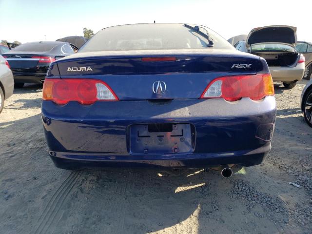 JH4DC53892C017435 - 2002 ACURA RSX BLUE photo 6