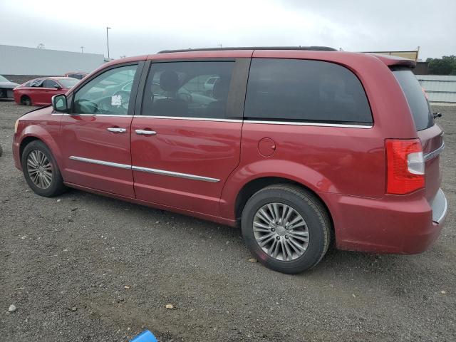 2C4RC1CG7DR649075 - 2013 CHRYSLER TOWN & COU TOURING L RED photo 2