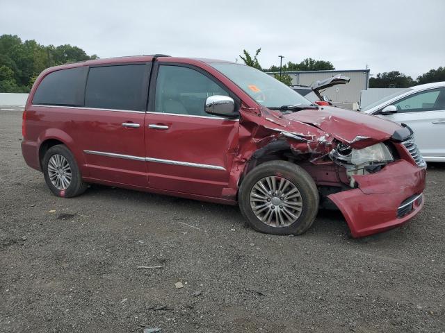 2C4RC1CG7DR649075 - 2013 CHRYSLER TOWN & COU TOURING L RED photo 4