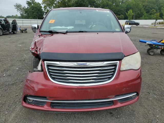 2C4RC1CG7DR649075 - 2013 CHRYSLER TOWN & COU TOURING L RED photo 5