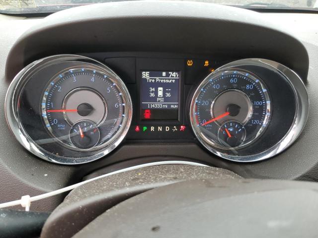 2C4RC1CG7DR649075 - 2013 CHRYSLER TOWN & COU TOURING L RED photo 9