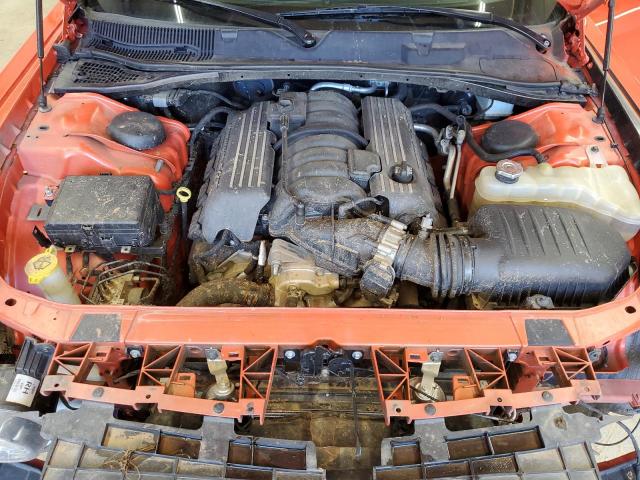 2C3CDZFJ8GH300983 - 2016 DODGE CHALLENGER R/T SCAT PACK ORANGE photo 11