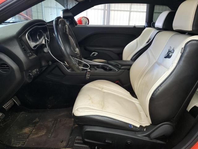 2C3CDZFJ8GH300983 - 2016 DODGE CHALLENGER R/T SCAT PACK ORANGE photo 7