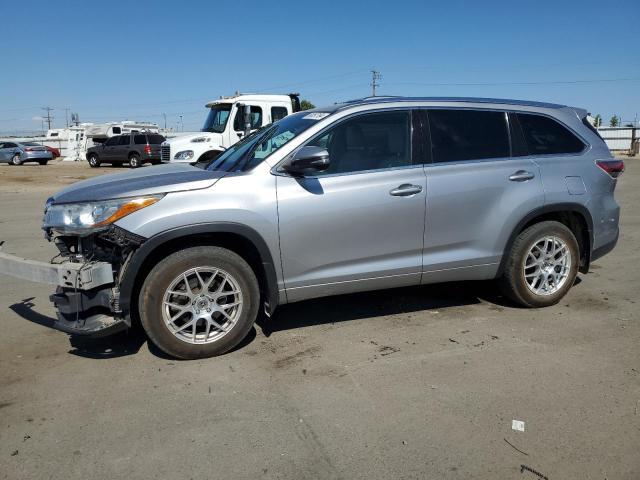 5TDJKRFH9GS351514 - 2016 TOYOTA HIGHLANDER XLE SILVER photo 1