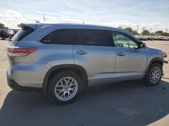 5TDJKRFH9GS351514 - 2016 TOYOTA HIGHLANDER XLE SILVER photo 3