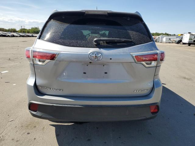 5TDJKRFH9GS351514 - 2016 TOYOTA HIGHLANDER XLE SILVER photo 6