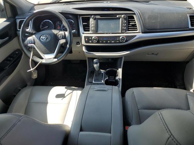 5TDJKRFH9GS351514 - 2016 TOYOTA HIGHLANDER XLE SILVER photo 8