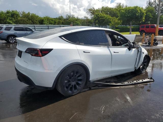 5YJYGDEE6MF086996 - 2021 TESLA MODEL Y 白色 照片 3