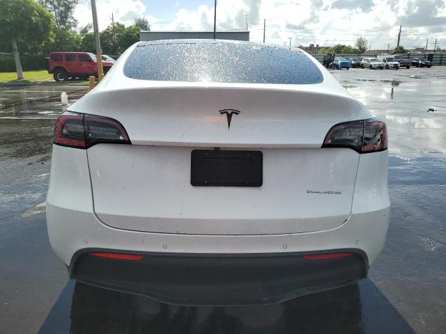 5YJYGDEE6MF086996 - 2021 TESLA MODEL Y 白色 照片 6