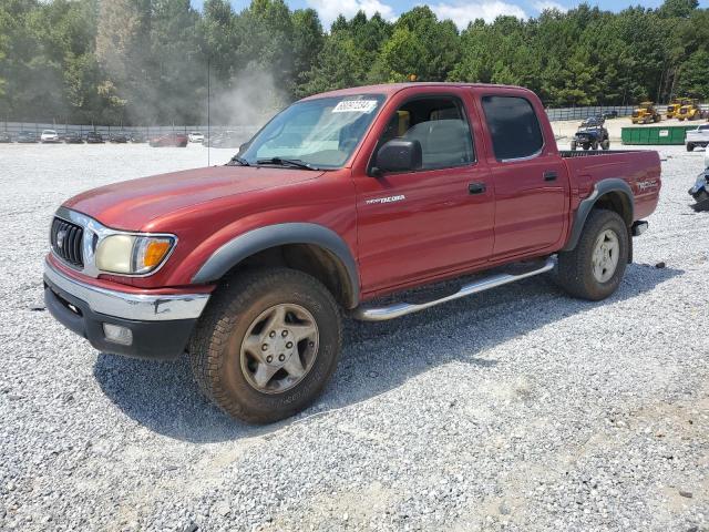 5TEGN92N24Z410124 - 2004 TOYOTA TACOMA DOUBLE CAB PRERUNNER RED photo 1