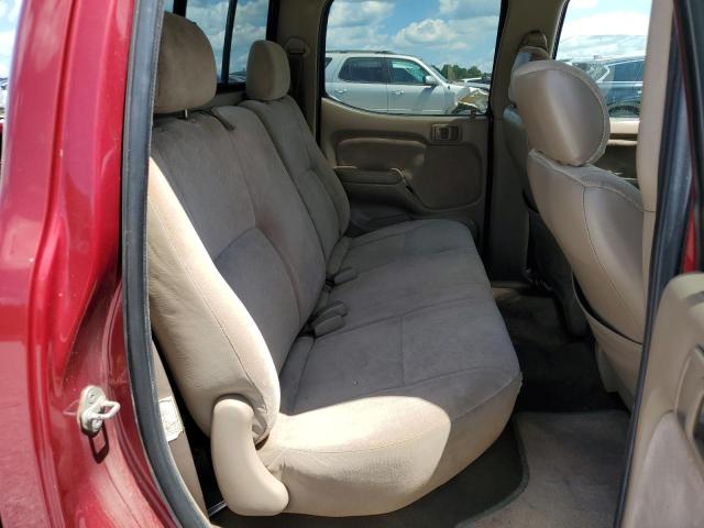 5TEGN92N24Z410124 - 2004 TOYOTA TACOMA DOUBLE CAB PRERUNNER RED photo 10