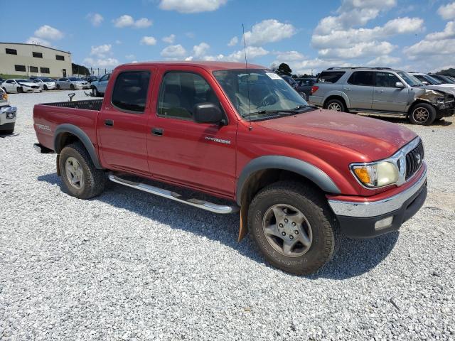 5TEGN92N24Z410124 - 2004 TOYOTA TACOMA DOUBLE CAB PRERUNNER RED photo 4