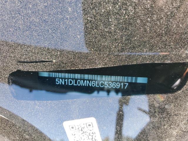 5N1DL0MN6LC536917 - 2020 INFINITI QX60 LUXE BLUE photo 14