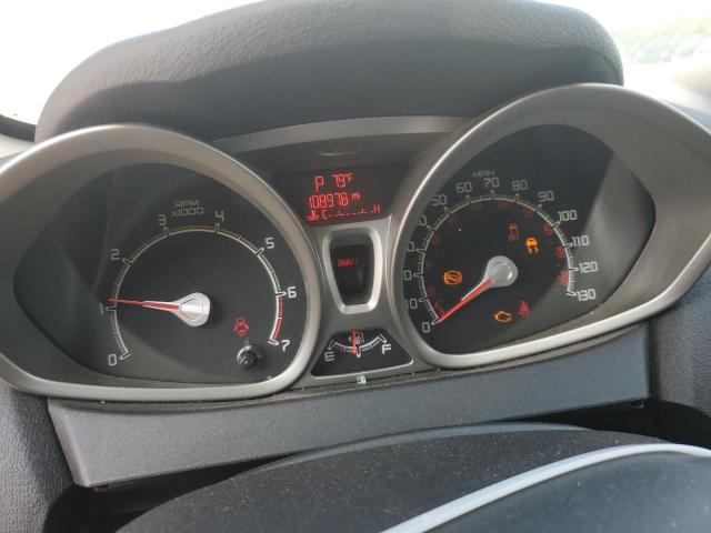 3FADP4EJ4DM161580 - 2013 FORD FIESTA SE WHITE photo 9