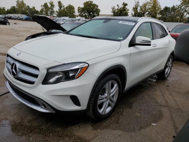 WDCTG4EB4FJ160535 - 2015 MERCEDES-BENZ GLA 250 WHITE photo 1