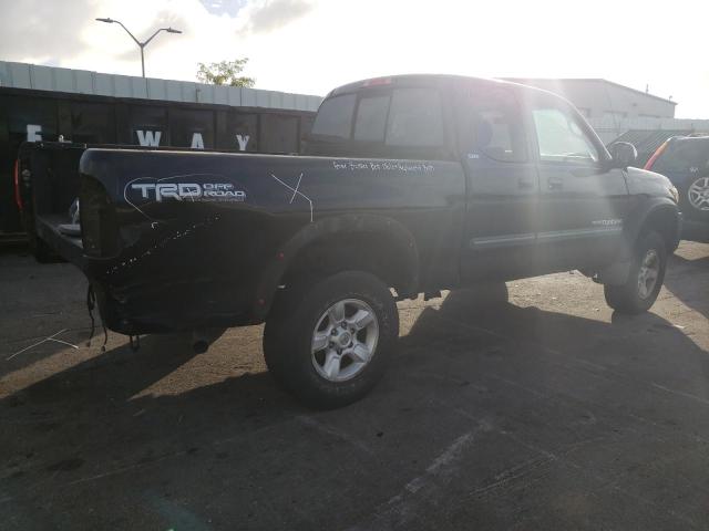 5TBBT44105S472545 - 2005 TOYOTA TUNDRA ACCESS CAB SR5 BLACK photo 3
