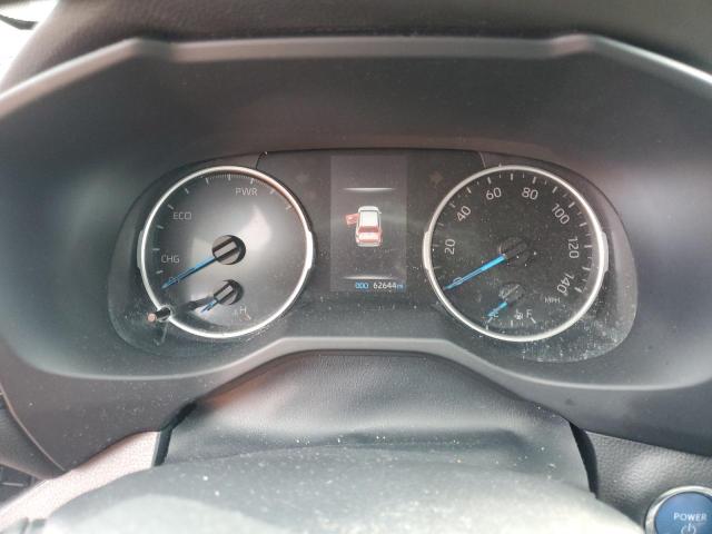 4T3RWRFV3MU038868 - 2021 TOYOTA RAV4 XLE WHITE photo 9