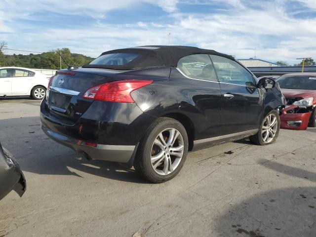 JN8AZ1FY0CW100103 - 2012 NISSAN MURANO CROSSCABRIOLET BLACK photo 3