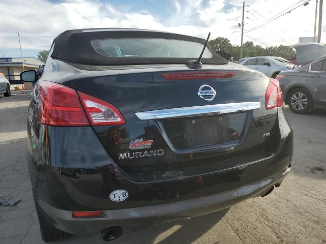 JN8AZ1FY0CW100103 - 2012 NISSAN MURANO CROSSCABRIOLET BLACK photo 6