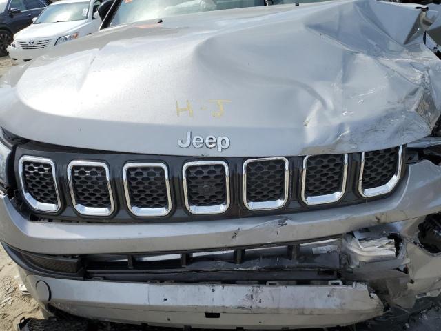 3C4NJDCNXPT554595 - 2023 JEEP COMPASS LIMITED ვერცხლისფერი ფოტო 12