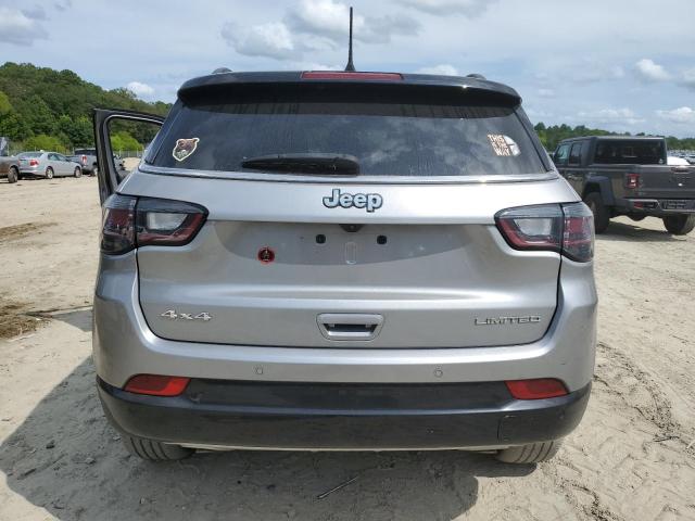 3C4NJDCNXPT554595 - 2023 JEEP COMPASS LIMITED ვერცხლისფერი ფოტო 6