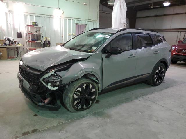 5XYK6CAFXPG011944 - 2023 KIA SPORTAGE X LINE GRAY photo 1