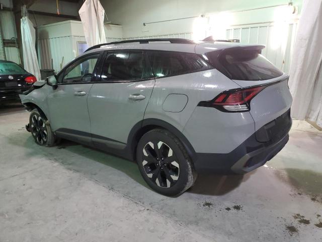 5XYK6CAFXPG011944 - 2023 KIA SPORTAGE X LINE GRAY photo 2