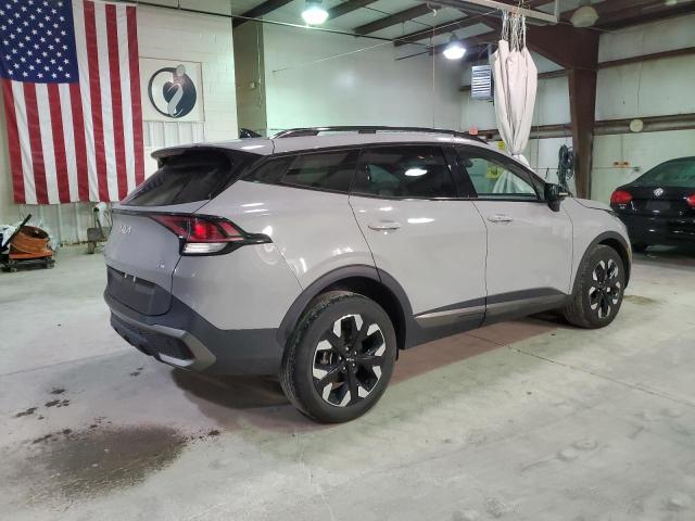 5XYK6CAFXPG011944 - 2023 KIA SPORTAGE X LINE GRAY photo 3