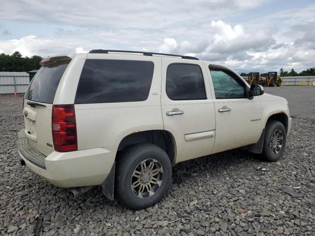 1GNFK13078R210874 - 2008 CHEVROLET TAHOE K1500 WHITE photo 3