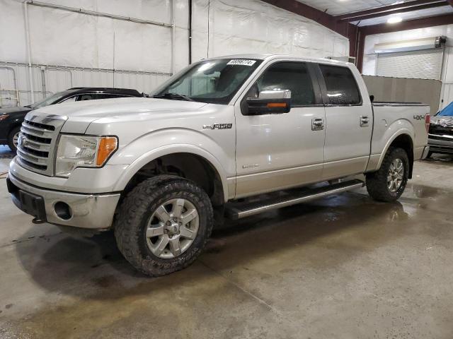 1FTFW1ETXDKE34390 - 2013 FORD F150 SUPERCREW SILVER photo 1