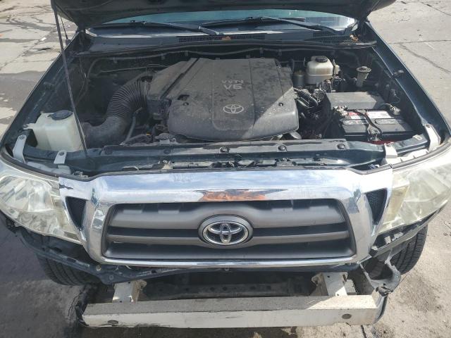 5TELU4EN9AZ725434 - 2010 TOYOTA TACOMA DOUBLE CAB მწვანე ფოტო 11
