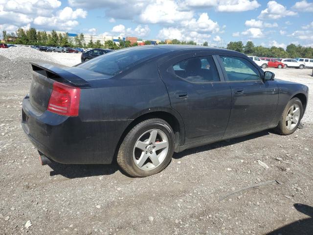 2B3KA43R48H130895 - 2008 DODGE CHARGER BLACK photo 3