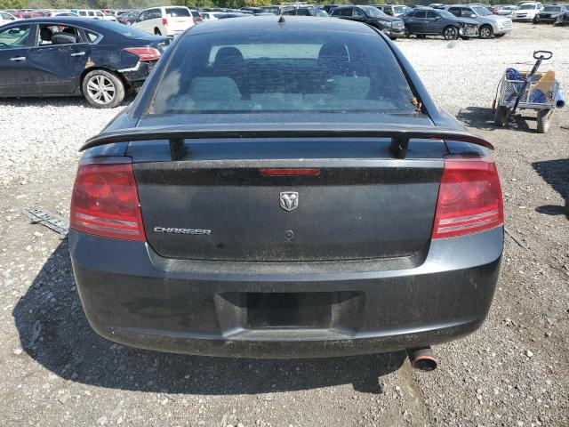 2B3KA43R48H130895 - 2008 DODGE CHARGER BLACK photo 6