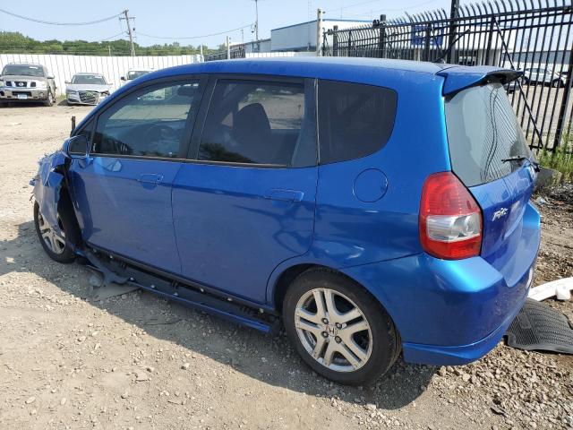 JHMGD38647S047784 - 2007 HONDA FIT S 蓝色 照片 2
