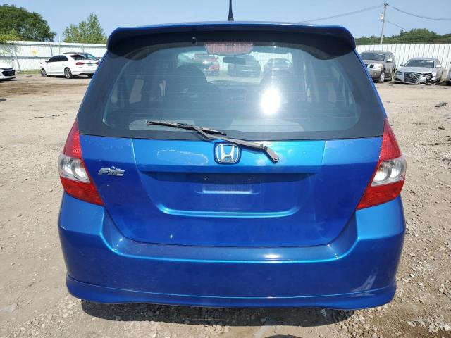 JHMGD38647S047784 - 2007 HONDA FIT S 蓝色 照片 6